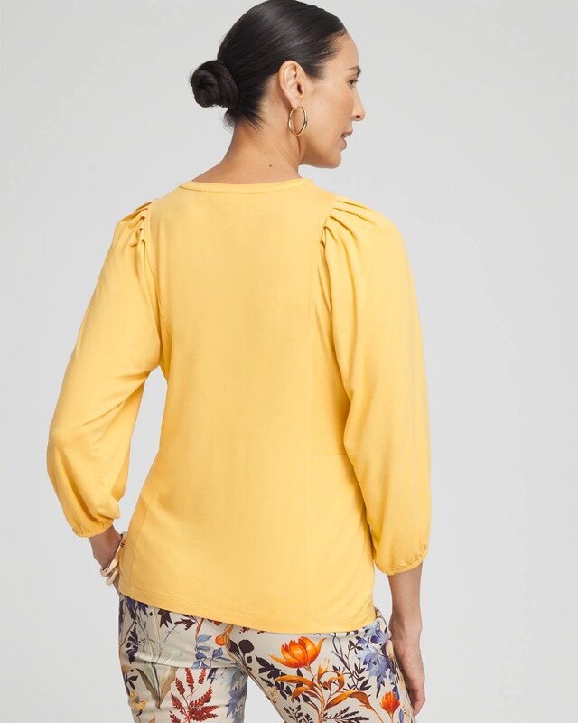 Touch of Cool Seamed Tee - image 3